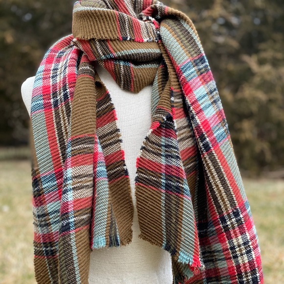 Plaid camp Scarf - Picture 2 of 8